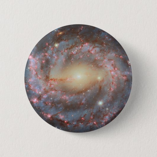 Spiralgalaxie-Knöpfe Button (Vorderseite)