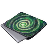 Spiralgalaxie Laptop-Sieb Laptopschutzhülle (Vorne Knopf)