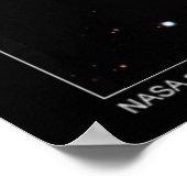 Spiralgalaxie M101 Poster (Ecke)