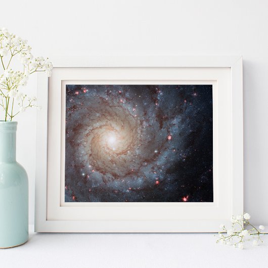 Spiralgalaxie M74 10x8 Poster