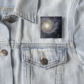 Spiralgalaxie M74 Button (Beispiel)