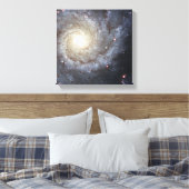 Spiralgalaxie M74 Leinwanddruck (Insitu (Schlafzimmer))