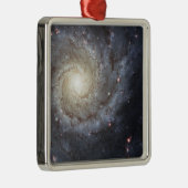 Spiralgalaxie M74 Ornament Aus Metall (Rechts)