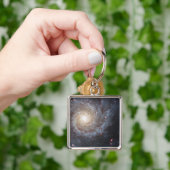 Spiralgalaxie M74 Schlüsselanhänger (Hand)