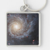 Spiralgalaxie M74 Schlüsselanhänger (Vorne)