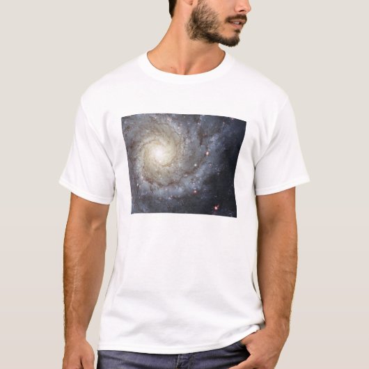 Spiralgalaxie M74 T-Shirt (Vorderseite)