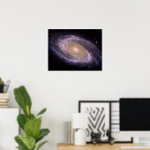 Spiralgalaxie M81 Poster (Heimbüro)