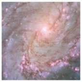 Spiralgalaxie M83, Ablaze mit Sternenbildung. Aufkleber (Vorderseite)