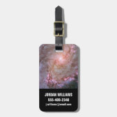 Spiralgalaxie M83, Ablaze mit Sternenbildung. Gepäckanhänger (Vorderseite vertikal)