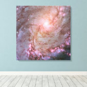 Spiralgalaxie M83, Ablaze mit Sternenbildung. Leinwanddruck (Insitu (Holzboden))