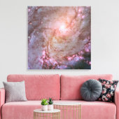 Spiralgalaxie M83, Ablaze mit Sternenbildung. Leinwanddruck (Insitu (Wohnzimmer))