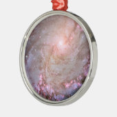 Spiralgalaxie M83, Ablaze mit Sternenbildung. Ornament Aus Metall (Links)