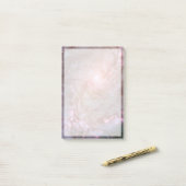 Spiralgalaxie M83, Ablaze mit Sternenbildung. Post-it Klebezettel (Auf Schreibtisch)