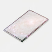 Spiralgalaxie M83, Ablaze mit Sternenbildung. Post-it Klebezettel (angewinkelt)