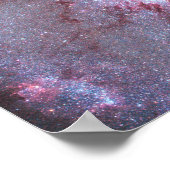 Spiralgalaxie M83, Ablaze mit Sternenbildung. Poster (Ecke)