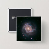 Spiralgalaxie M83 (NASA) Button (Vorne & Hinten)