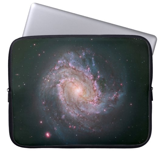 Spiralgalaxie M83 (NASA) Laptopschutzhülle (Vorderseite)