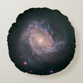Spiralgalaxie M83 (NASA) Rundes Kissen
