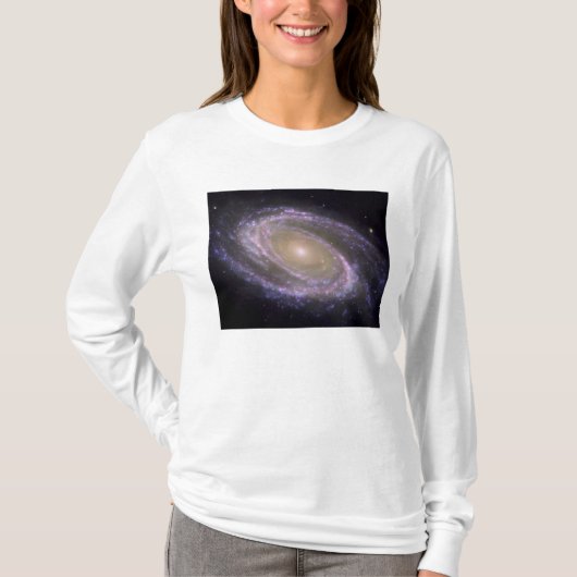 Spiralgalaxie Messier 81 T-Shirt (Vorderseite)