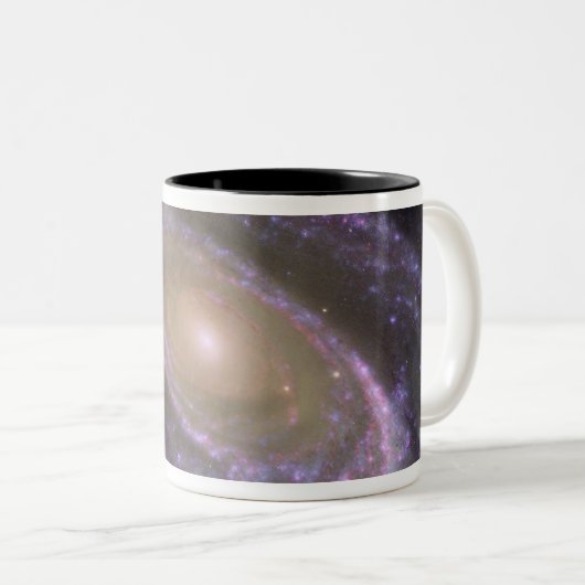 Spiralgalaxie Messier 81 Zweifarbige Tasse (VorderseiteRechts)