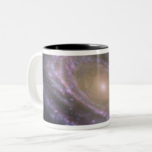 Spiralgalaxie Messier 81 Zweifarbige Tasse (Vorderseite Links)