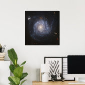 Spiralgalaxie NGC 1309 12x12 (11x11) Poster (Heimbüro)