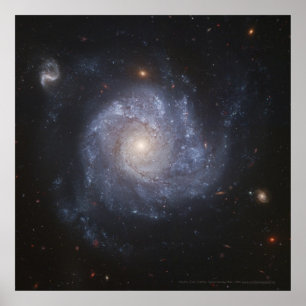 Spiralgalaxie NGC 1309 12x12 (11x11) Poster