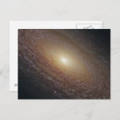 Spiralgalaxie NGC 2841 Postkarte (Vorne/Hinten)