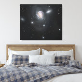 Spiralgalaxie NGC 4911 Leinwanddruck (Insitu (Schlafzimmer))