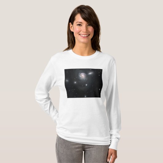Spiralgalaxie NGC 4911 T-Shirt (Vorne ganz)