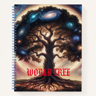 Spiralgalaxie Notizblock