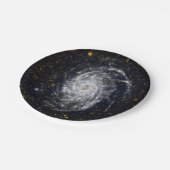 Spiralgalaxie Pappteller (Schrägansicht)