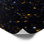 Spiralgalaxie Poster (Ecke)