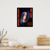 Spiralgalaxie Poster (Küche)