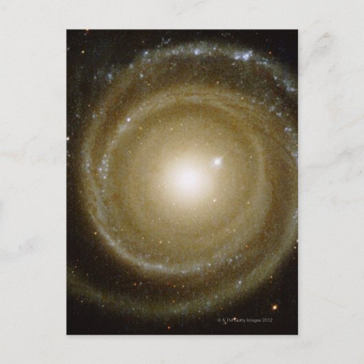 Spiralgalaxie Postkarte (Vorderseite)