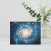 Spiralgalaxie Postkarte (Stehend Vorderseite)