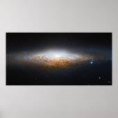 Spiralgalaxie UFO Galaxy NGC 2683 Poster (Vorne)