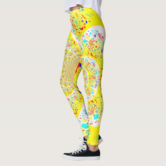 Spiralgelb Leggings (Links)