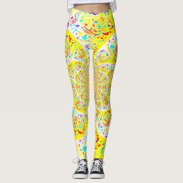 Spiralgelb Leggings