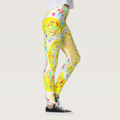 Spiralgelb Leggings (Rechts)