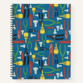 Spiralgerät für den Elektrobau Notizblock (Vorderseite)