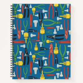 Spiralgerät für den Elektrobau Notizblock