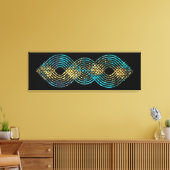 SPIRALGESTALTUNG LEINWANDDRUCK (Insitu (Wohnzimmer))