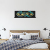 SPIRALGESTALTUNG LEINWANDDRUCK (Insitu (Schlafzimmer))
