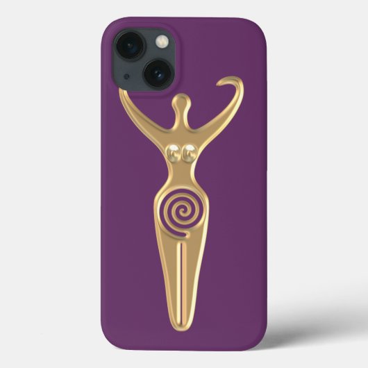 Spiralgöttin Case-Mate iPhone Hülle (Rückseite)