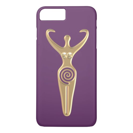 Spiralgöttin Case-Mate iPhone Hülle (Rückseite)
