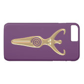 Spiralgöttin Case-Mate iPhone Hülle (Rückseite (Horizontal))