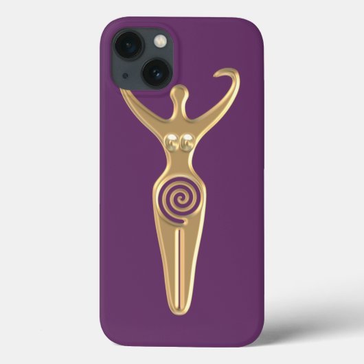 Spiralgöttin Case-Mate iPhone Hülle (Rückseite)