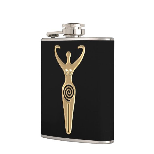 Spiralgöttin Flachmann (Links)