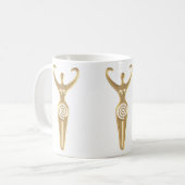 Spiralgöttin Kaffeetasse (Vorderseite Links)